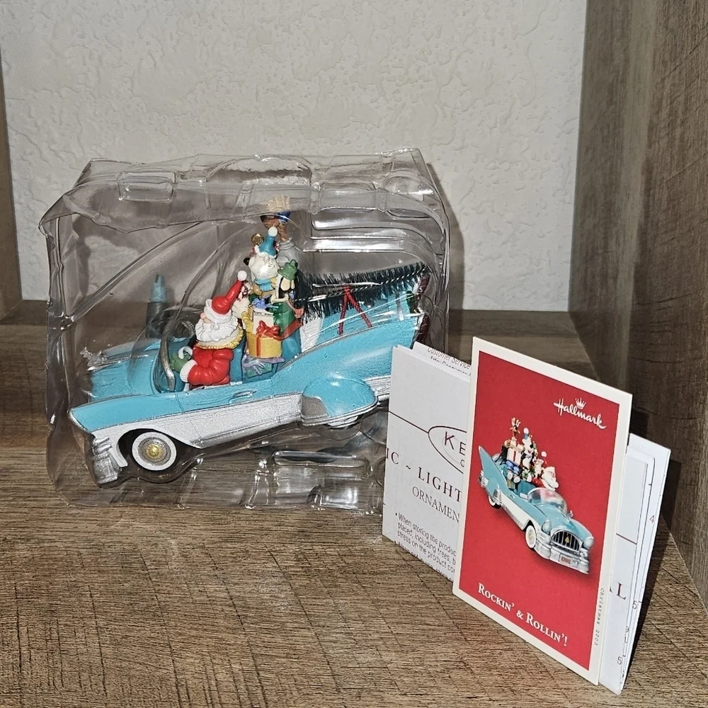 Vintage 2003 Rockin' & Rollin' Hallmark Keepsake Ornament in original box